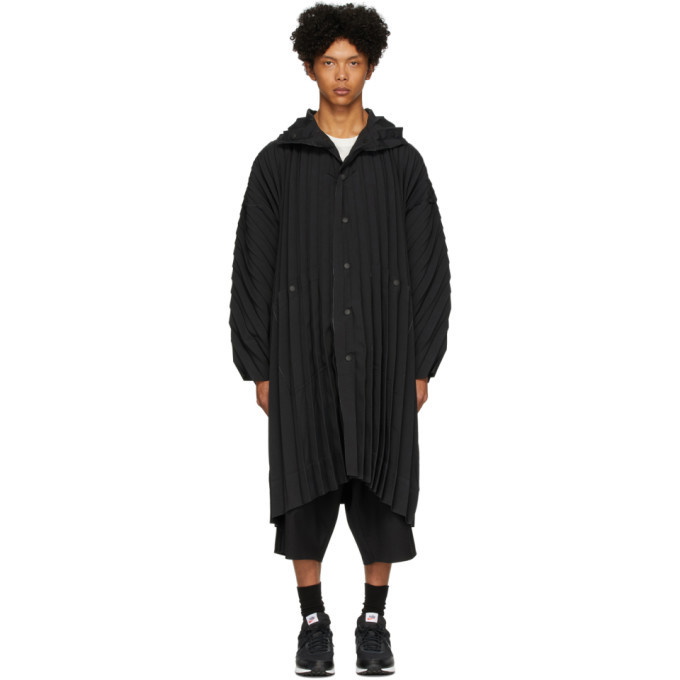 Photo: Homme Plisse Issey Miyake Black Edge Coat