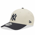 New Era New York Yankees 9Forty Adjustable Cap in Navy 