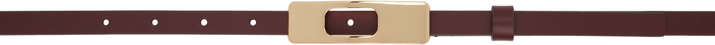 Photo: Tory Burch Burgundy Buckle Belt