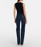 Jean Paul Gaultier Curved bootcut jeans