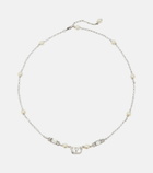Valentino Ovalette Swarovski®-embellished necklace