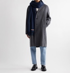 Acne Studios - Canada Oversized Fringed Wool Scarf - Blue