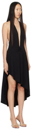 Miaou Black Elena Midi Dress