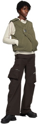 CMMAWEAR SSENSE Exclusive Green Polaris Vest