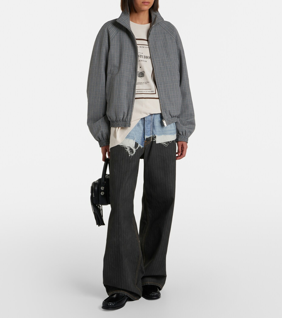 Acne Studios Checked technical jacket