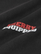 Cherry Los Angeles - Desert Gecko Printed Cotton-Jersey Tank Top - Black