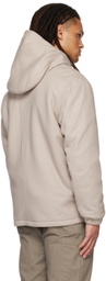 Vince Beige Hooded Jacket