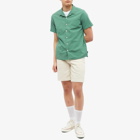 Paul Smith Men's Seersucker Vacation Shirt in Green