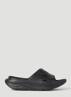 Hoka One One - Ora Recovery Slides 3 in Black