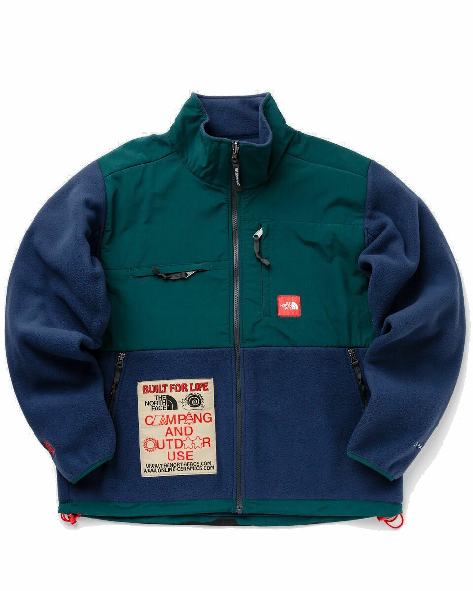 Photo: The North Face Tnf X Online Ceramic 1995 Polartec Denali Blue|Green - Mens - Fleece Jackets