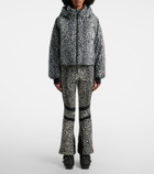 Perfect Moment Aurora leopard-print flared ski pants