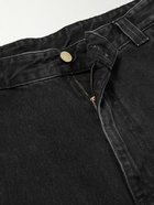 Carhartt WIP - Nash Wide-Leg Panelled Jeans - Black