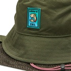 END. X Adidas Flyfishing Bucket Hat in Dust Green 