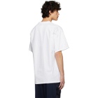 Doublet White Key Person Embroidery T-Shirt