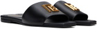 Balmain Black Dafne Slides