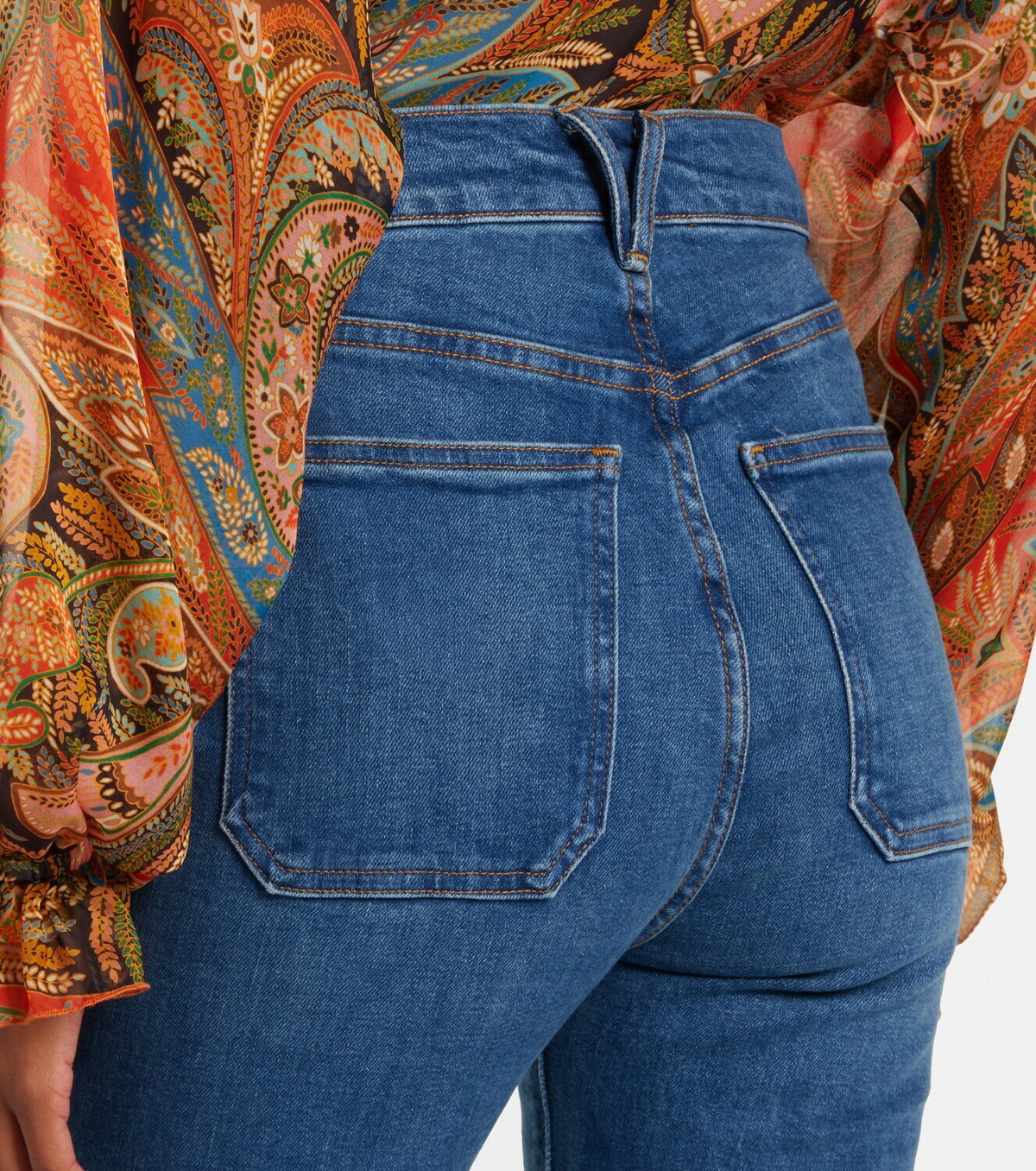 Veronica Beard Beverly flared jeans