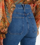 Veronica Beard Beverly flared jeans
