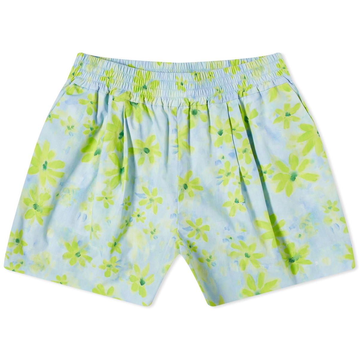 Marni Women's Printed Shorts in Aquamarine