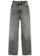 Haikure Betty Cropped Straight-leg Jeans Grey
