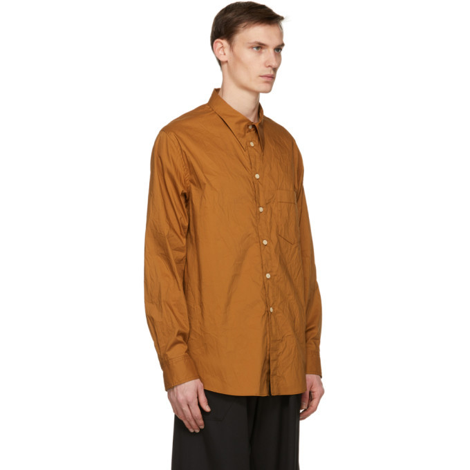 BED J.W. FORD Tan Standard Shirt BED J.W. FORD