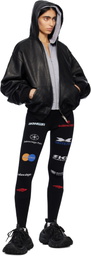 Balenciaga Black Ski Leggings