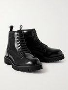 Paul Smith - Dizzie Patent-Leather Lace-Up Boots - Black