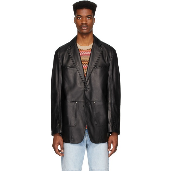 Photo: Andersson Bell Black Lambskin New Daddy Classic Jacket