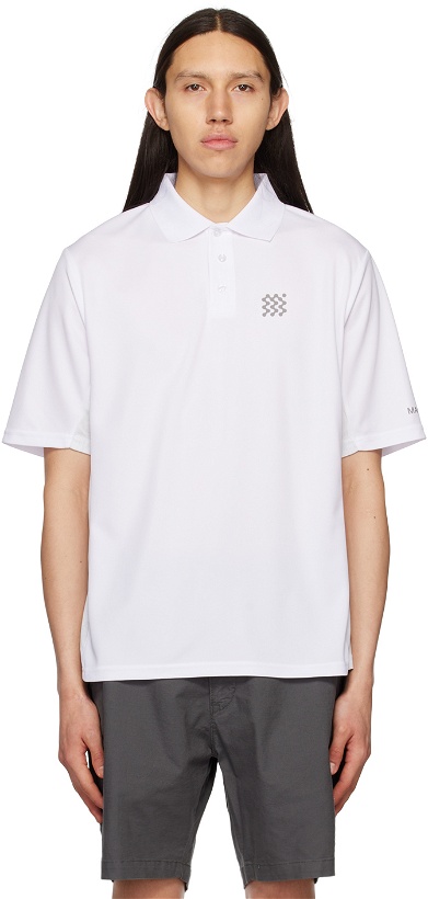 Photo: Manors Golf White 'The Course' Polo