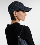 Gucci GG denim baseball cap