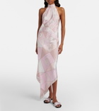 Pucci Occhi silk twill maxi dress