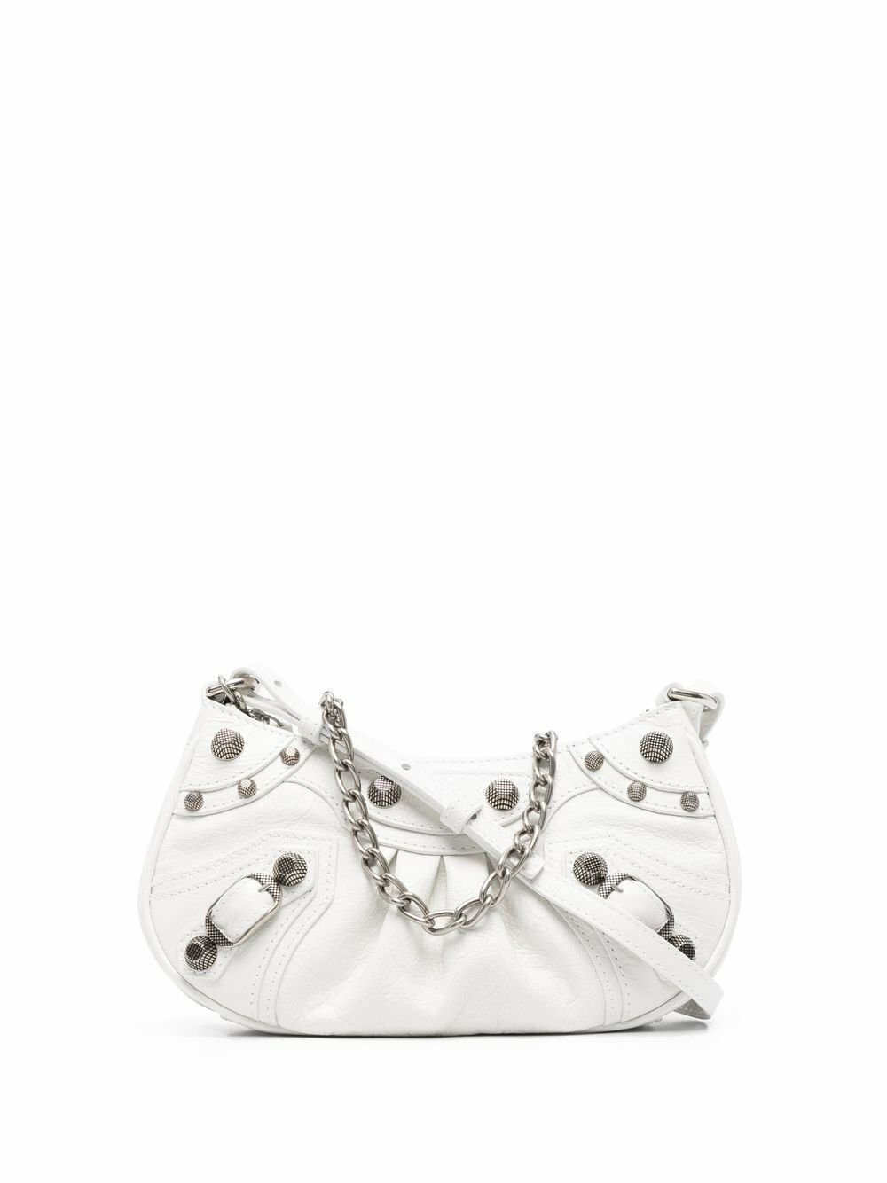 Balenciaga White Le Cagole Leather Mini Bag Balenciaga