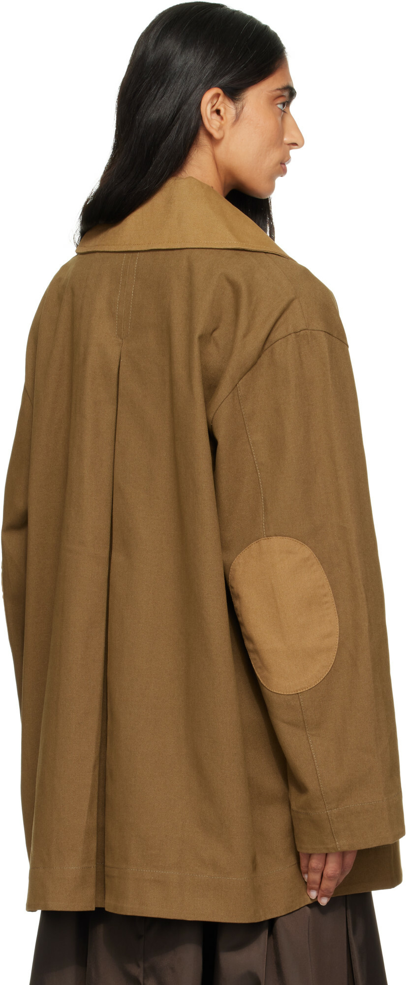 GANNI Khaki Canvas Jacket