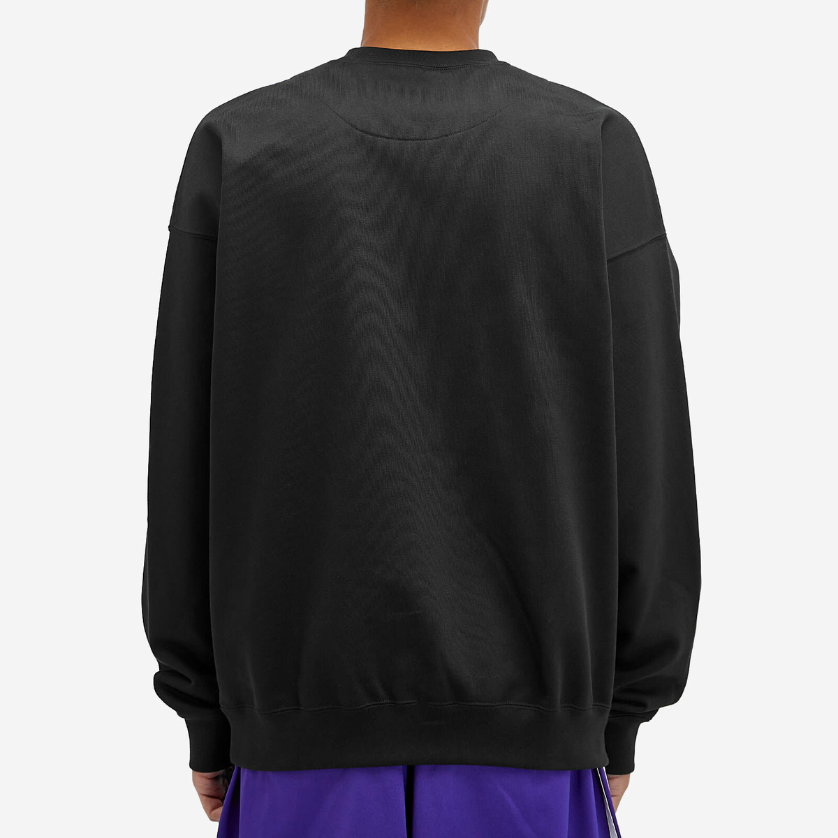 Y-3 Men's Core Logo Crew Sweat in Black
