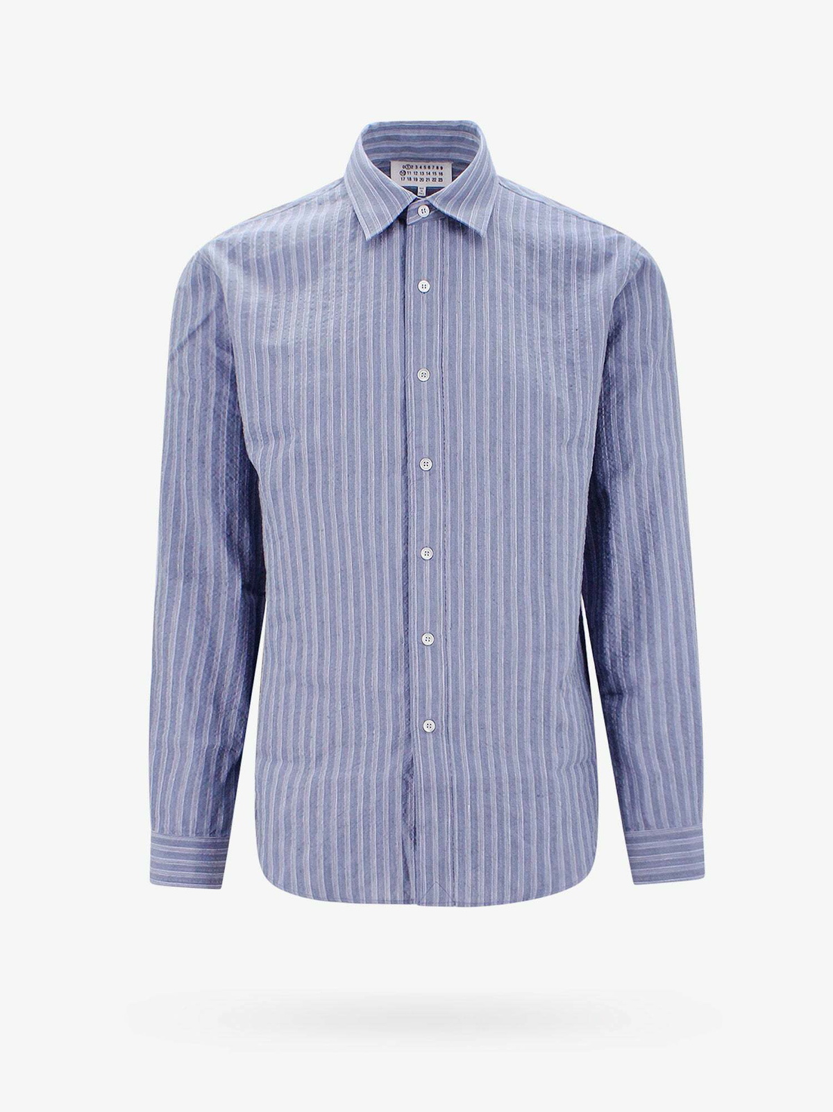 Maison Margiela Shirt Blue Mens Maison Margiela