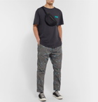 nonnative - Manager Easy Tapered Floral-Print Cotton Trousers - Charcoal