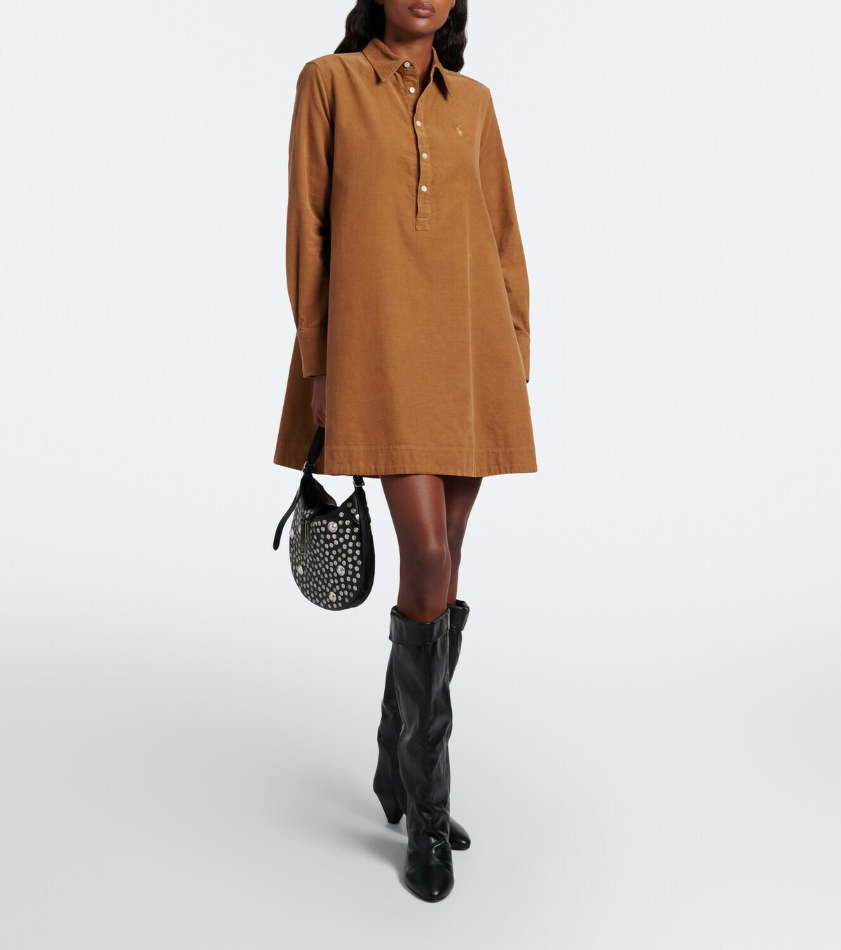 Polo Ralph Lauren Cotton corduroy minidress