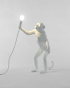 Seletti Monkey Lamp Resin Lamp   Standing   Eu Plug White - Mens - Lighting