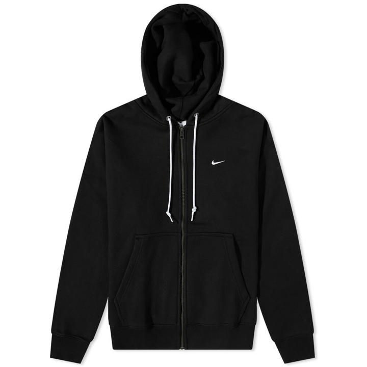 Photo: Nike Men's NRG Full-Zip Hoody in Black& White