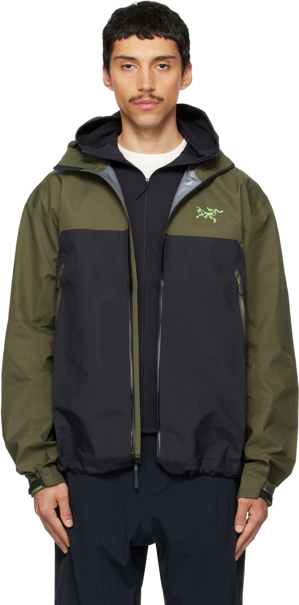 Arc'teryx Green & Black Beta Jacket