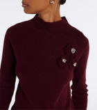 Jardin des Orangers Embellished wool and cashmere sweater