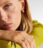 Stone and Strand 14kt gold ring with diamonds