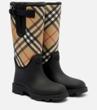 Burberry Marsh Burberry Check rain boots