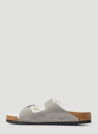 Birkenstock Arizona Shearling Two Strap Sandals