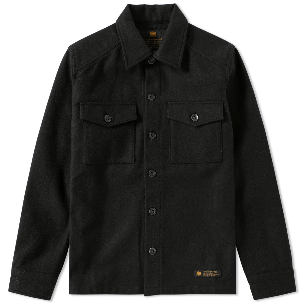 トップス NEIGHBORHOOD CPO/WN-SHIRT.LS NEIGHBORHOOD CPO Shirt LS Black | REVERSIBLE