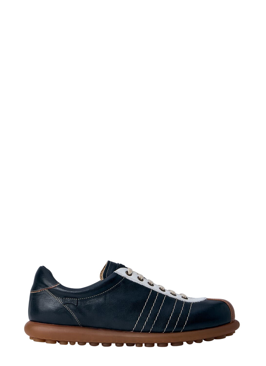 Fred Perry Baseline Tipped Collar Mesh Sneaker Carbon Blue Fred