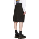 McQ Alexander McQueen Black Elasticized Shorts