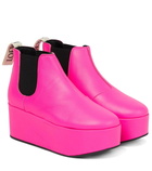 Loewe Leather platform Chelsea boots