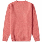 Howlin by Morrison Men's Howlin' Birth of the Cool Crew Knit in Rose Juice