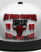 Mitchell & Ness Nba Back To 93 Snapback Cap Hwc Chicago Bulls White - Mens - Caps