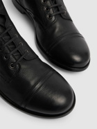 BALLY Adrien Brody Lace-up Leather Ankle Boots